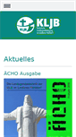 Mobile Screenshot of kljb-muehldorf.de